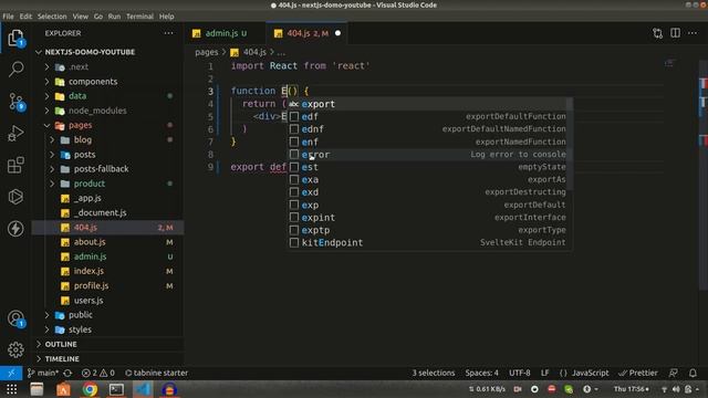 Next.js Tutorial #11 - Custom 404 Page in Next.js | Hindi смотреть онлайн