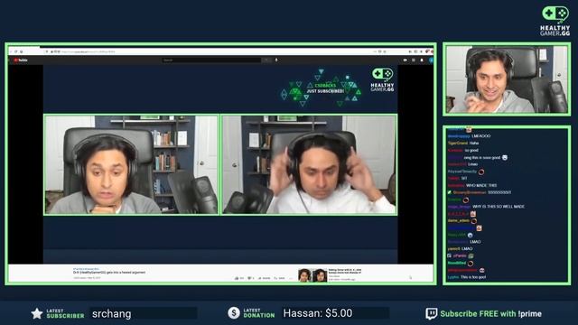 Dr. K reacts to himself getting into heated argument with himself смотреть онлайн