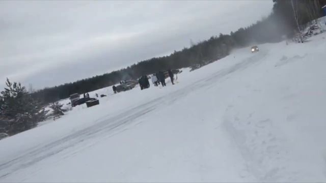 Трек-день на Берёзовой пойме 09.02.2020, разные проезды смотреть онлайн