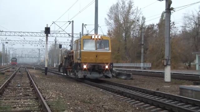 Путевая машина ПБ-01 смотреть онлайн