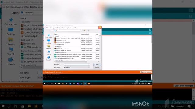 NewPing library error solved смотреть онлайн