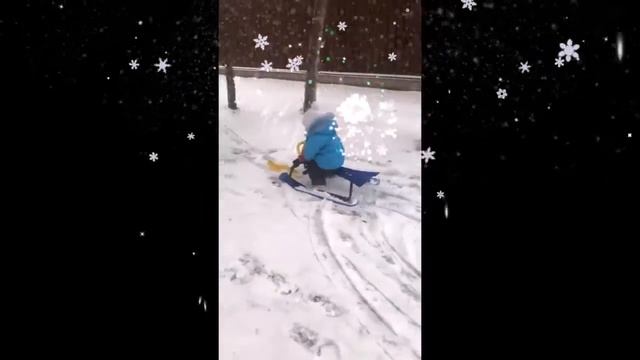 Снегокат для детей Joy automatic Snow racer смотреть онлайн