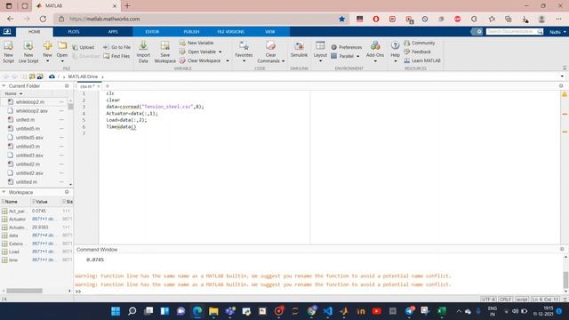 How to make plot using MATLAB from a CSV file? #MATLAB #Coding #CSV #Graph смотреть онлайн