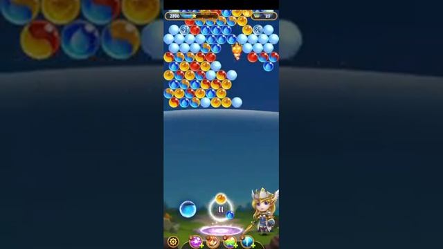 Bubble Shooter Tips ? [Level 215 & 216] Viking Pop Crab Bubbles Game By LinkDesks