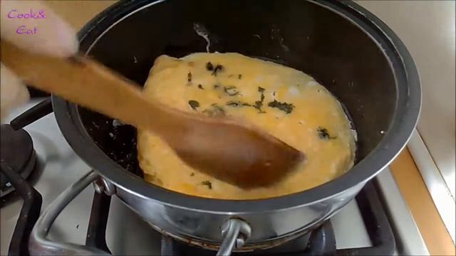 Завтрак за 3 минуты, Яичный рулет/ Egg roll with greens recipe(in 3 minutes) смотреть онлайн