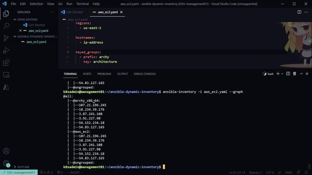 ANSIBLE DYNAMIC INVENTORY AWS EC2 - HOW TO WALKTHROUGH смотреть онлайн