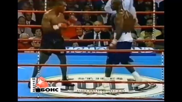 Бокс. Майк Тайсон - Эвандер Холифилд 2 бой реванш (ком. Гендлин) Mike Tyson - Evander Holyfield