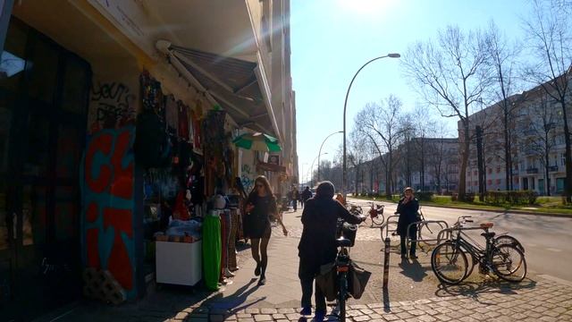 Berlin Friedrichshain Full 4K Walking Tour & Drone смотреть онлайн