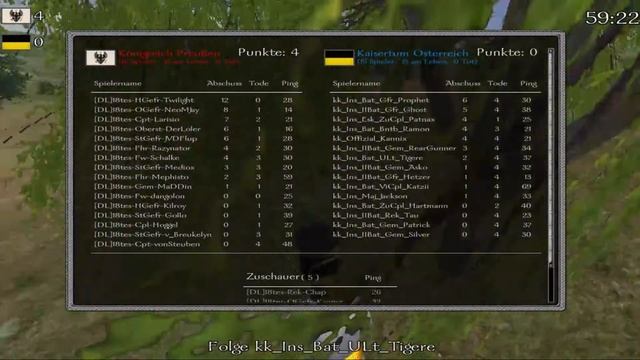 4. Fehde der Romanovs: 18tes KPR vs kk_Ins am 4.5.2017 смотреть онлайн