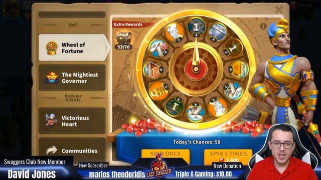 100 Spins For Ramesses! Should I Expertise Him? Rise of Kingdoms Wheel of Fortune смотреть онлайн