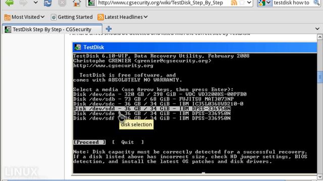 LinuxForTheRestOfUs #25 - Basic Data Recovery with TestDisk смотреть онлайн