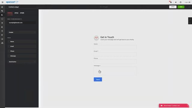 How to add Contact Form module to Opencart in 2 minutes (2021) смотреть онлайн