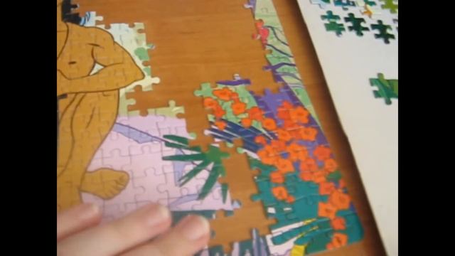 Собираем пазл фирмы Оригами 500 деталей 