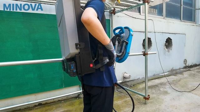 MINOVA KD-5320 Cordless Brushless Sander #plastering #construction #rasp смотреть онлайн