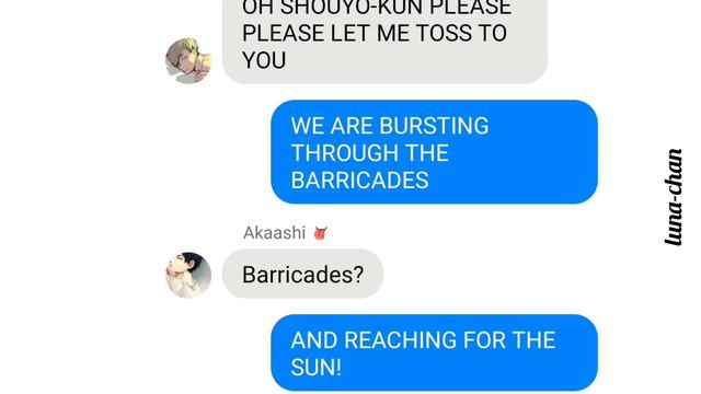 Haikyuu Texts: Oikawa and Kageyama in This is Me (Lyric Prank) смотреть онлайн