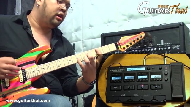 Zoom G5N Multi-Effects Processor review by www.Guitarthai.com смотреть онлайн