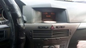 ОПЕЛЬ-АСТРА Н 2005г.КАК ВЫВЕЛ ТЕМПЕРАТУРУ НА ЭКРАН