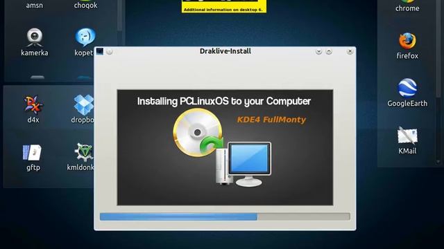 Install PcLinuxOS 64 KDE FullMonty 2014.12. смотреть онлайн