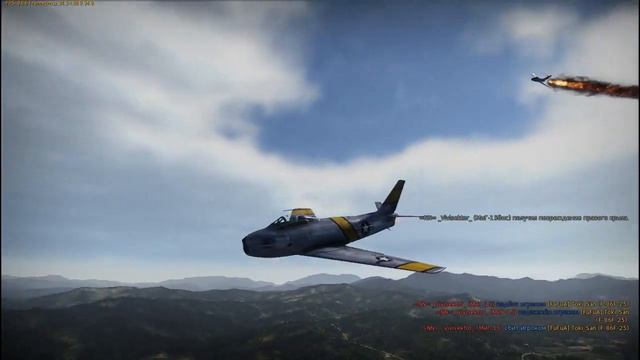 War Thunde frag movie (Sabre) смотреть онлайн