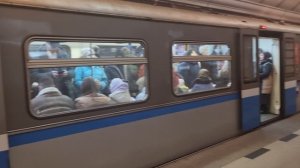 Арбатско-Покровская линия метро, Славянский бульвар - Парк Победы на 81-740/741.4 «Русич».