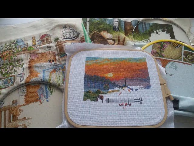 #вышивка 12-18 сентября 22Г Вышивальная неделя. Хорошие продвижения в процессах. смотреть онлайн