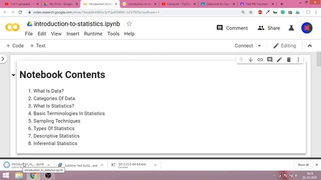Downloading .ipynb(jupyter notebook) file from Google Colab смотреть онлайн