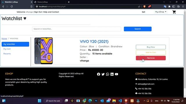 Web Project Task 24 | 1st Year | Semester 01 | Java Institute смотреть онлайн