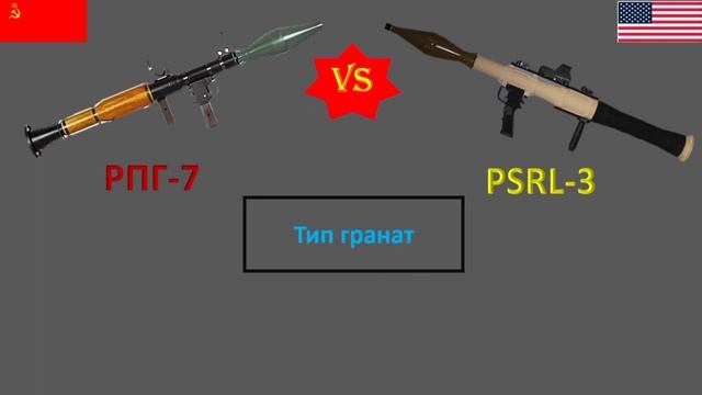 РПГ 7 вс PSRL 3. Американский аналог РПГ 7? Сравнение