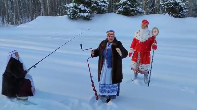 Деревенский Дед Мороз / аг. Зелёнка Полоцкого района смотреть онлайн