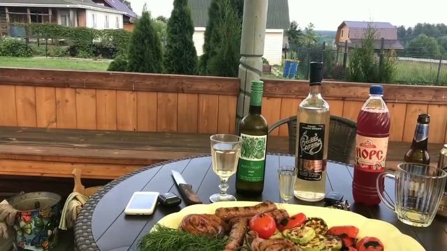 Вечер в деревеньке ! Ужин ? быстро и питательно ??? смотреть онлайн
