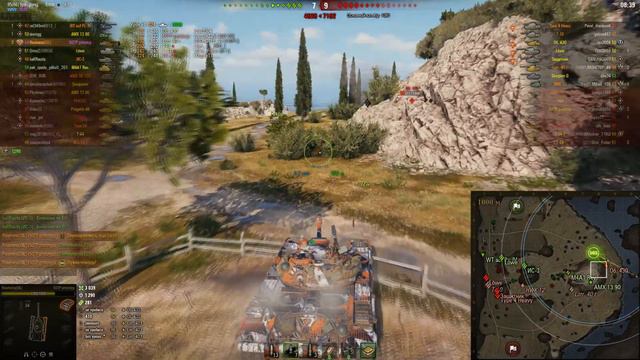 WOT! 50 PT Prot vs ЗАЩИТНИК - КТО КРУЧЕ. World of Tanks ! смотреть онлайн