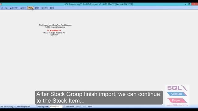 ImportExcel 02 Customer Stock смотреть онлайн