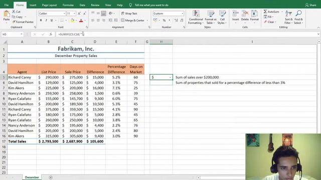 HOW TO USE SUMIF - EXCEL FOR DUMMIES смотреть онлайн