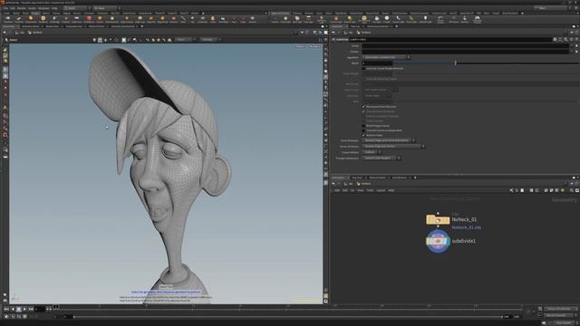 Houdini | Subdivide Geometry Node смотреть онлайн