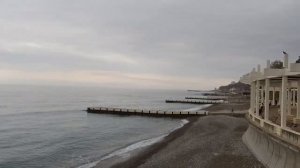 Пляж санатория Зеленая Роща в Сочи