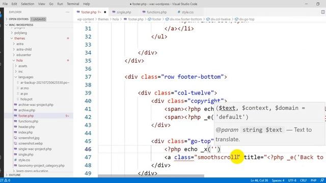 18 Theme i18n and i10n смотреть онлайн