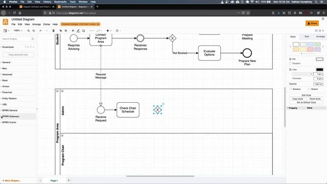 BPMN Tutorial - Diagrams.net BPMN Example