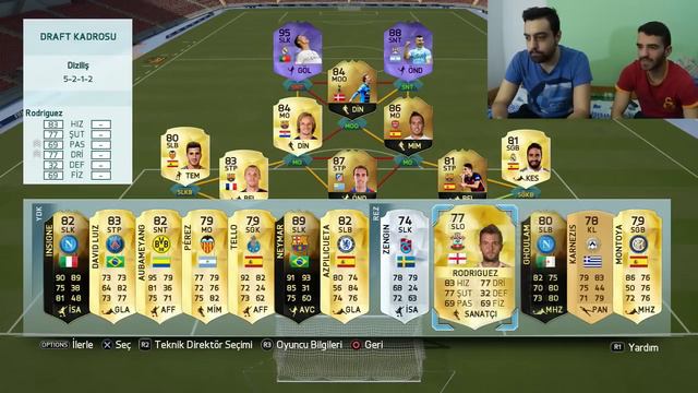 Fifa 16 Paket açılımı FUT DRAFT | 2 Tane Mormu ? | Ps4 | Türkçe oynanış смотреть онлайн