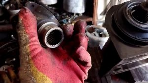 Mercedes Benz W163 ML-320 Замена Подвесного Подшипника