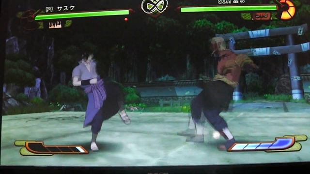 Naruto Shippuden Gekitou Ninja Taisen Special Sasuke vs Raikage смотреть онлайн