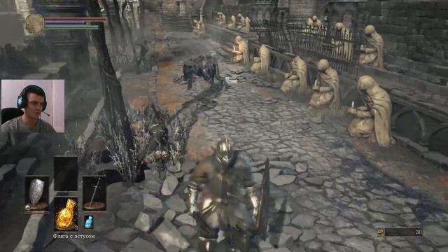 DARK SOULS III - (Ч1) первое прохождение от Сергея Чеха смотреть онлайн