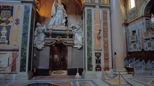 Rome guided tour ➧ Saint John Lateran Basilica [4K Ultra HD] смотреть онлайн
