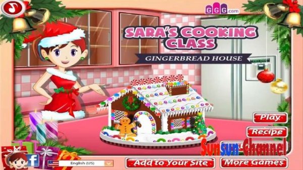 Sara's Cooking Class Gingerbread House Girlsgogames, Gingerbread Cooking Games