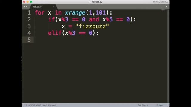 FizzBuzz - Python | Coding Interview Question смотреть онлайн