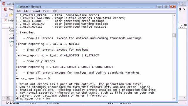 PHP 15 More on Error Reporting смотреть онлайн