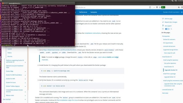 docker install смотреть онлайн