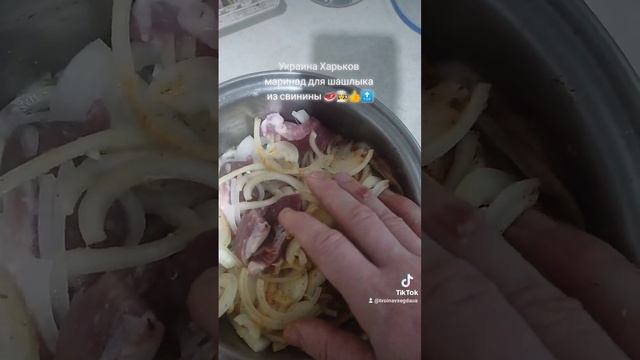 шашлык из свинины ?? рецепт маринада #вкусноипросто #пальчики_оближешь ????????? смотреть онлайн