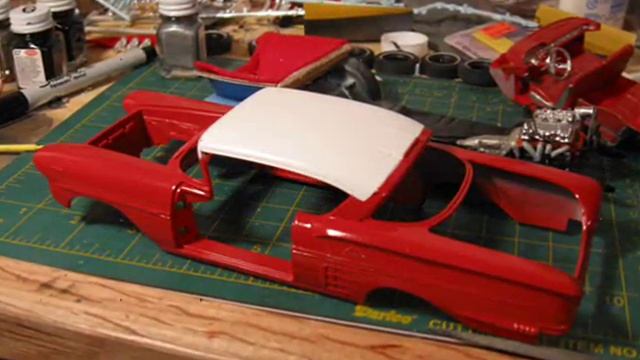 My 58 Chevy Impala 1/24 plastic model by Fredachinnie64 смотреть онлайн