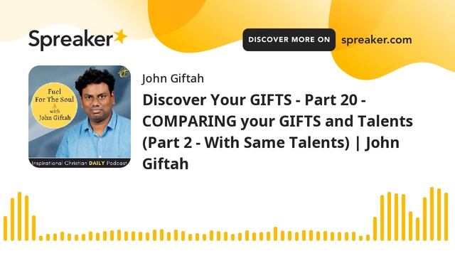 Discover Your GIFTS - Part 20 - COMPARING your GIFTS and Talents (Part 2 - With Same Talents) | Joh смотреть онлайн