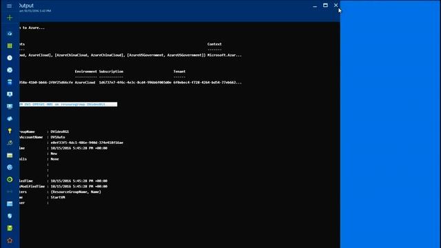 Azure Automation - Stop/Start Virtual Machine смотреть онлайн